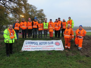 Our marshalling team on Wales Rally GB